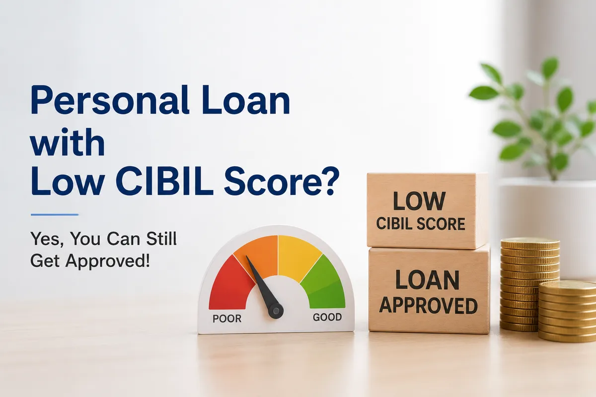 How to Get a Personal Loan with a Low CIBIL Score in India