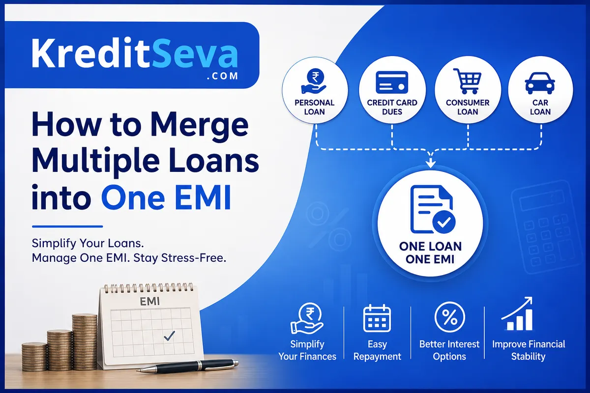How to Merge Multiple Loans into One EMI: A Complete Guide to Simplifying Your Finances