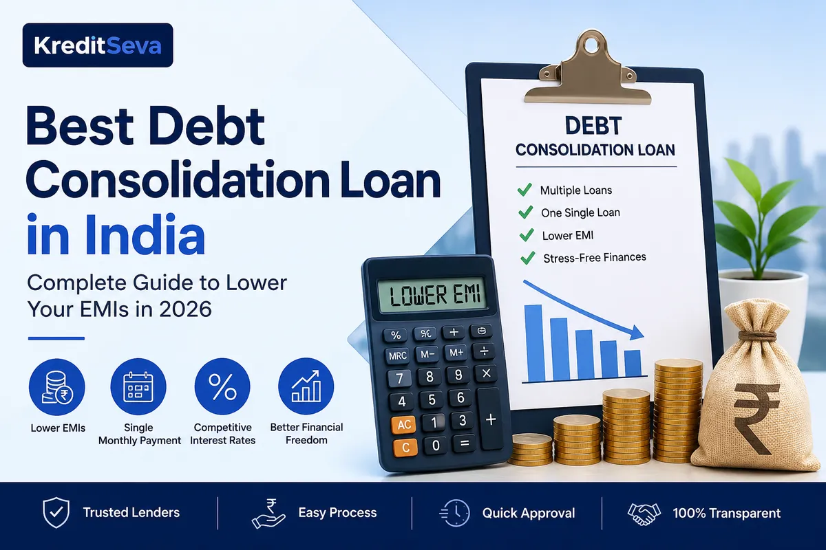 Best Debt Consolidation Loan in India: Complete Guide to Lower Your EMIs in 2026