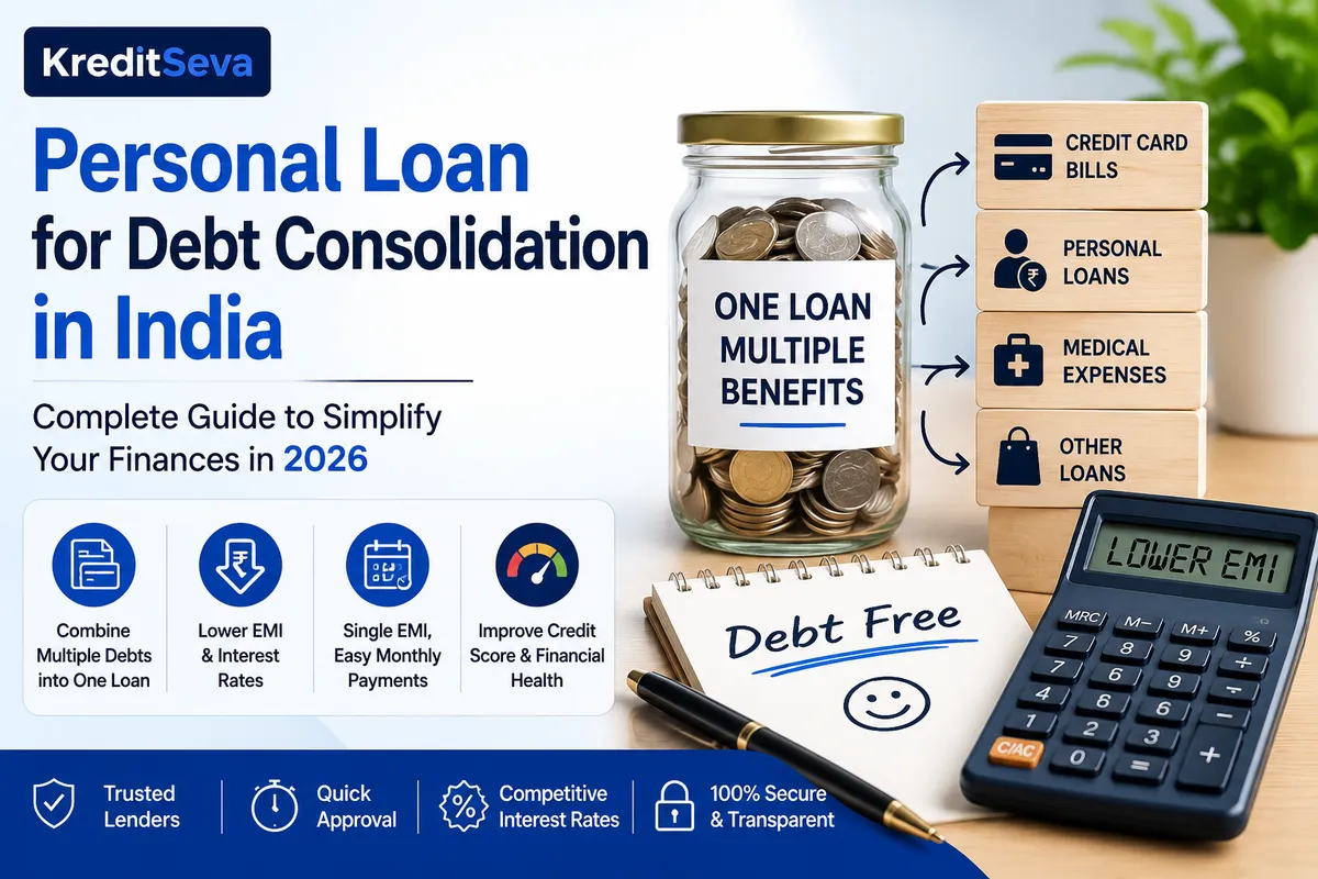Personal Loan for Debt Consolidation in India: Complete Guide to Simplify Your Finances in 2026