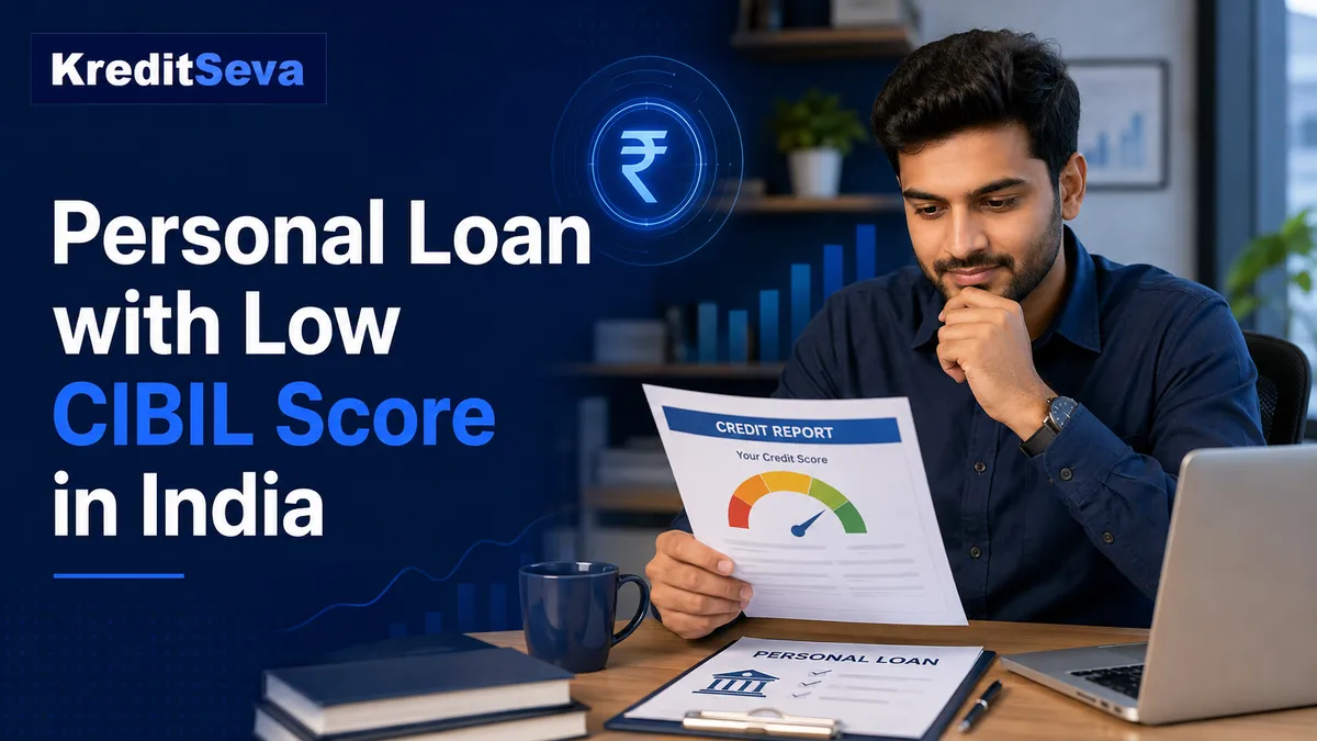 Personal Loan with Low CIBIL Score in India: Eligibility, Options and Approval Tips