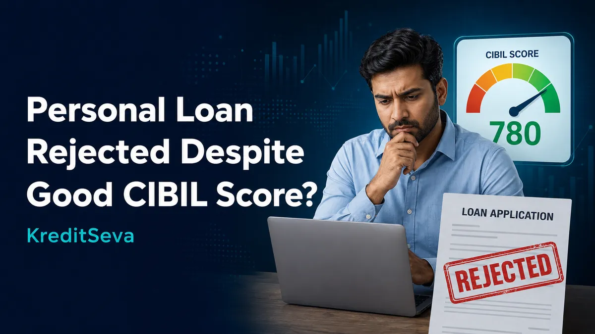 Personal Loan Rejected Despite Good CIBIL Score? 8 Possible Reasons