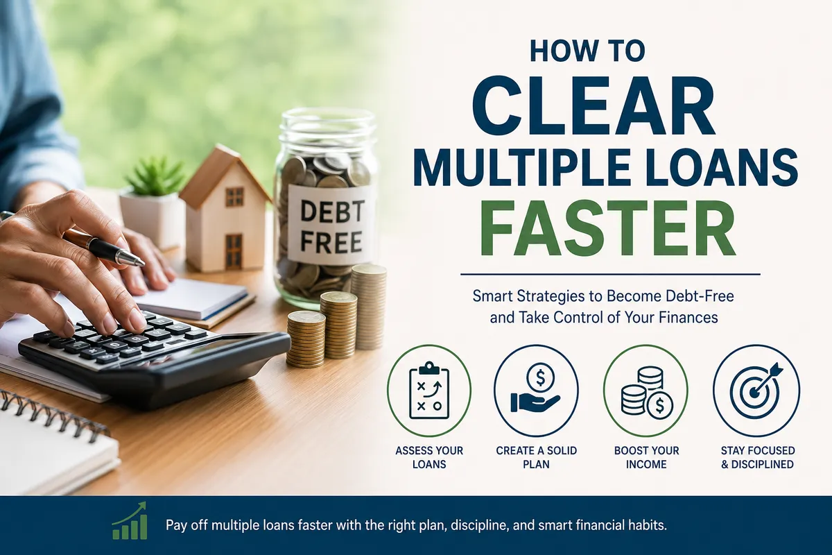 How to Clear Multiple Loans Faster: Effective Strategies to Become Debt-Free Quickly