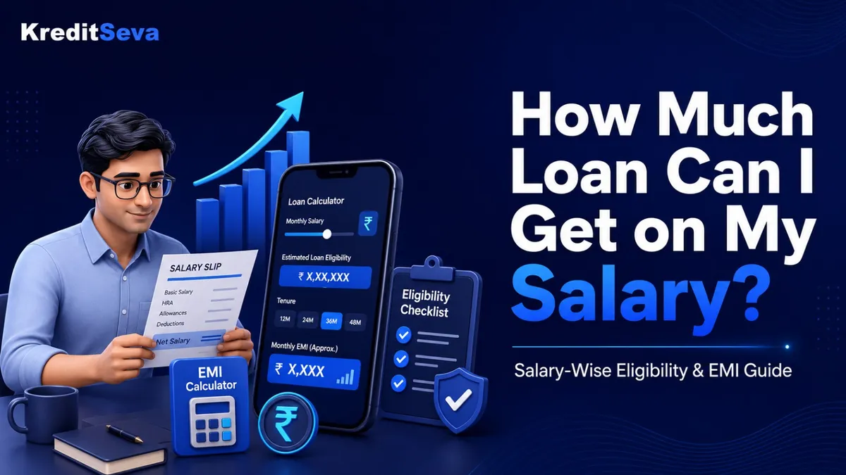 How Much Loan Can I Get on My Salary? Salary-Wise Eligibility and EMI Guide
