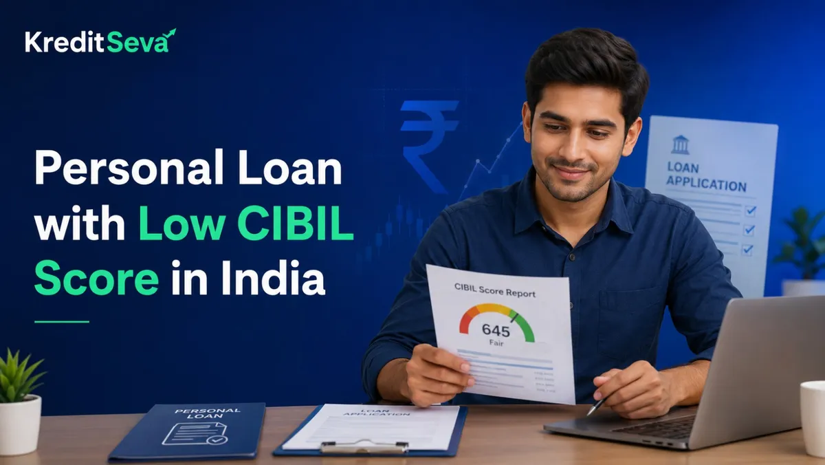 Personal Loan with Low CIBIL Score in India: Eligibility, Options and Approval Tips