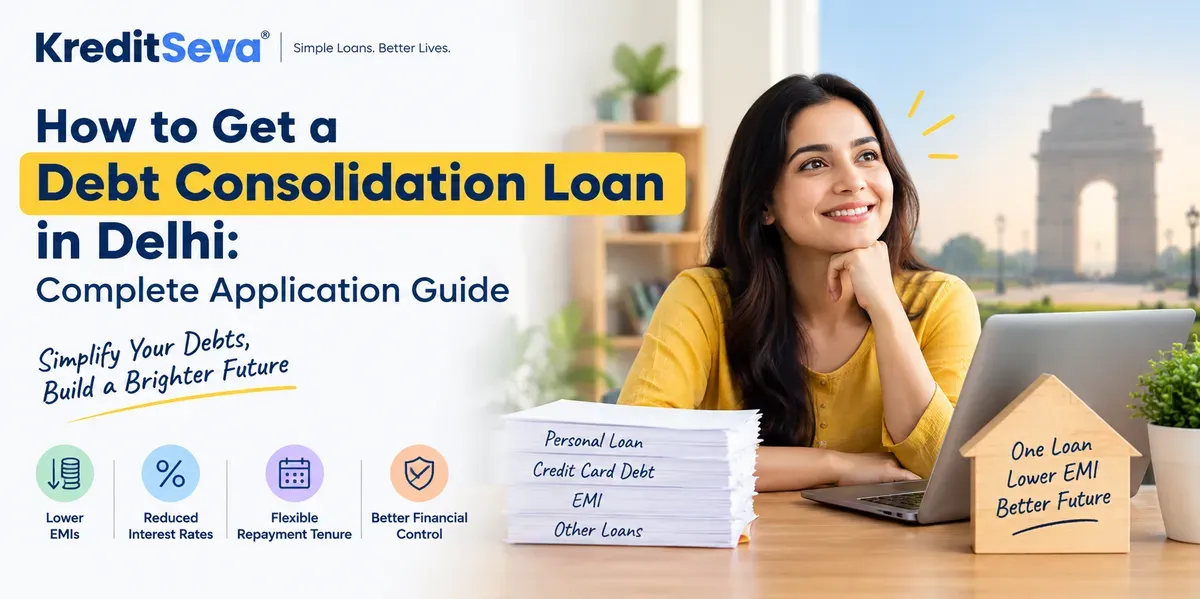 How to Get a Debt Consolidation Loan in Gurgaon with Multiple EMIs?
